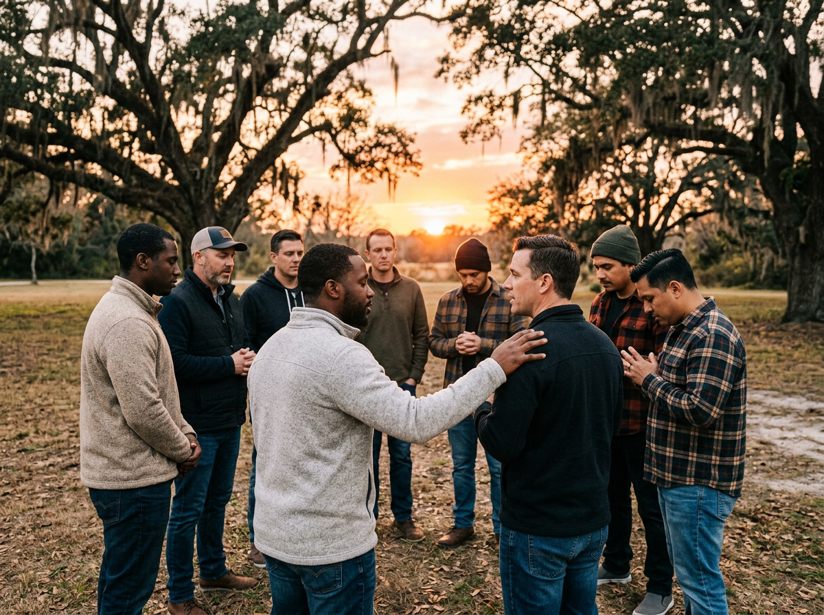 Man Camp Men's Ministry Event
